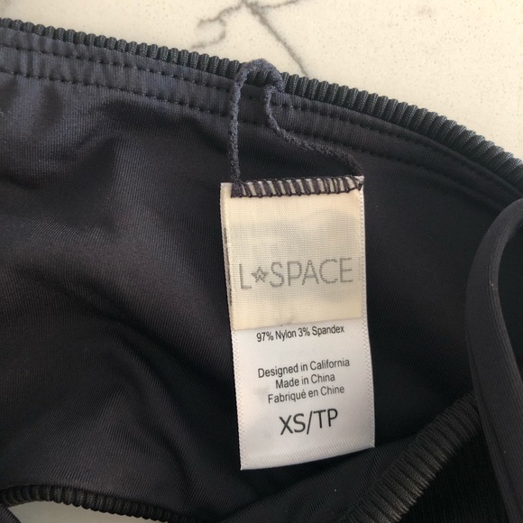 L space ribbed rebel bikini top - Picture 4 of 4